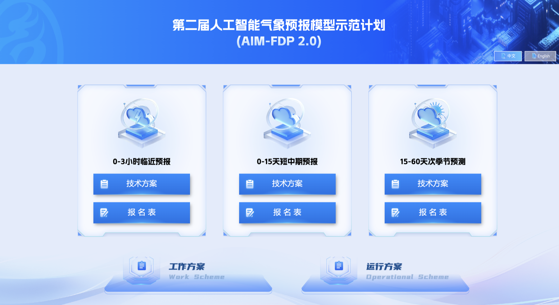 第二届人工智能气象预报模型示范计划（AIM-FDP 2.0）
